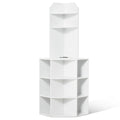 Colonne d'angle gris clair 64 cm, de belle finition