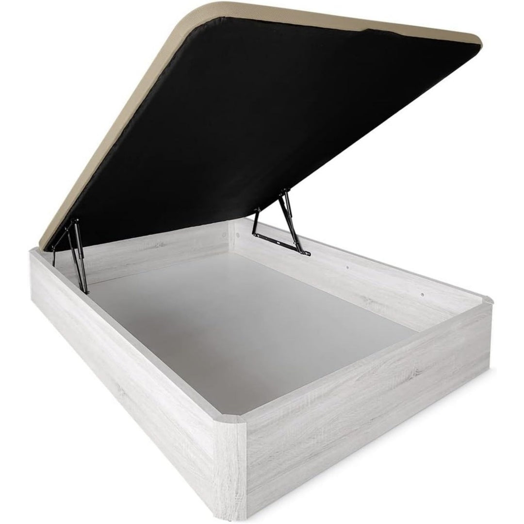 Canape 190 x 90 x 35 cm gris clair