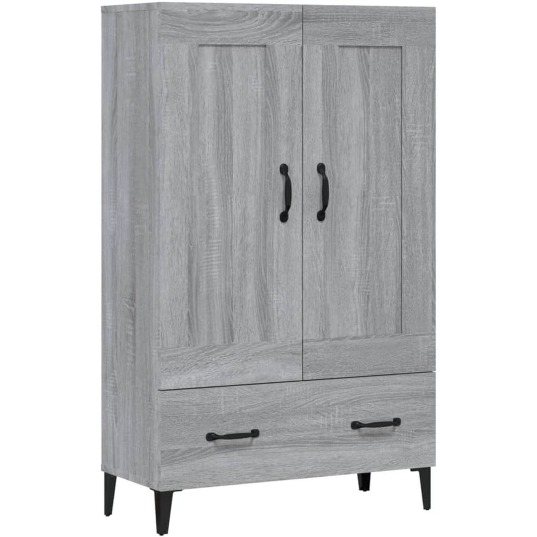 Buffet design en bois gris