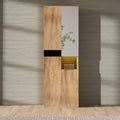 Idee, bahut gris en bois