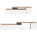 Meuble tele gris clair, 3 portes pour cuisine