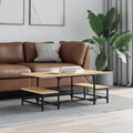 Table basse gris 100 x 50.5 x 40 cm