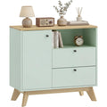 Credence gris clair 80 cm, de rangement pratique