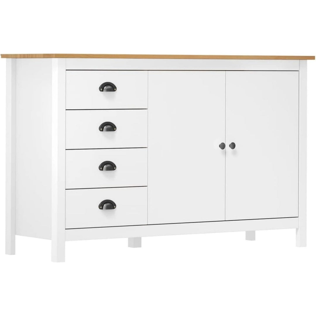 Coffre a tiroirs gain de place gris clair moderne