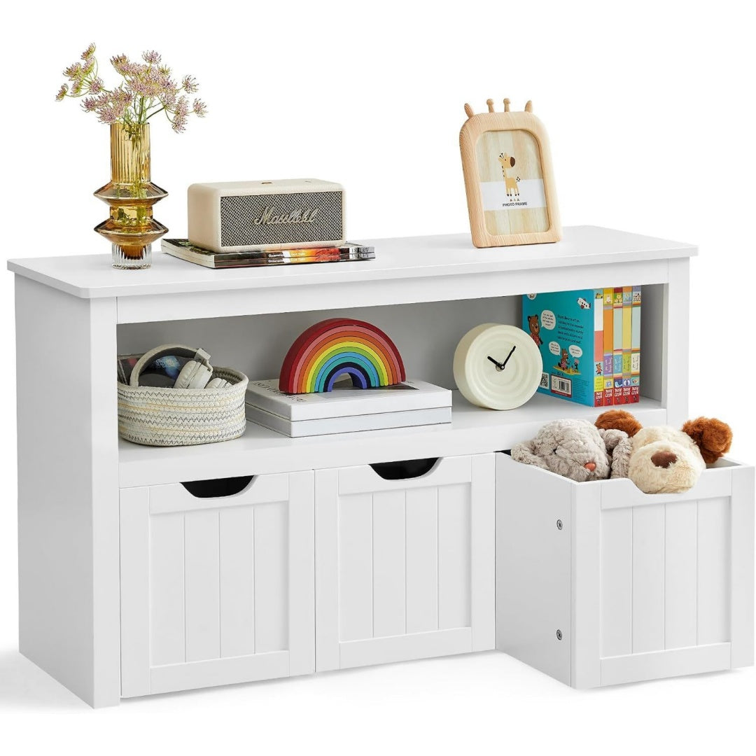 Coiffeuse gris clair 102 cm, de style contemporain