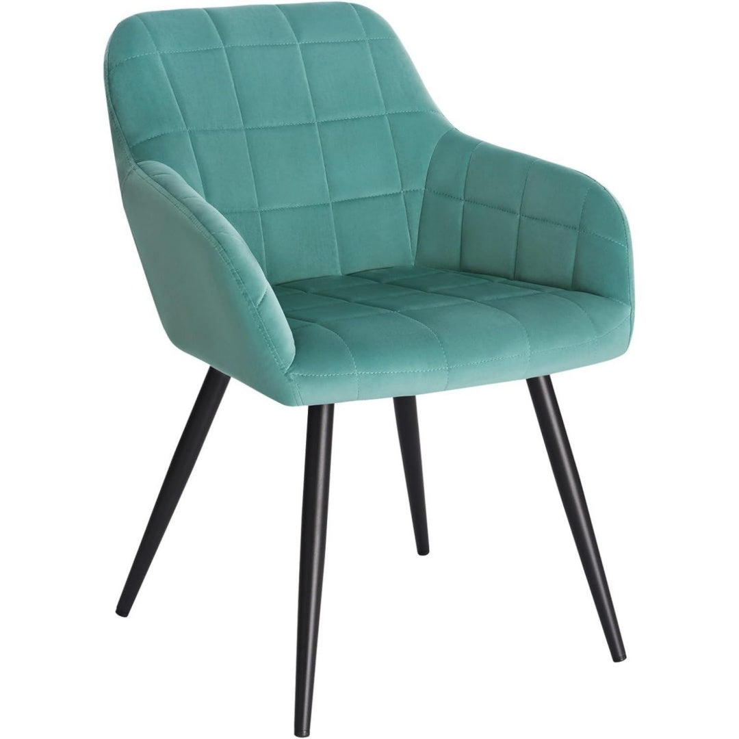 Chaise bleu, esprit rustique