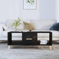 Table basse gris clair 102 x 50 x 40 cm