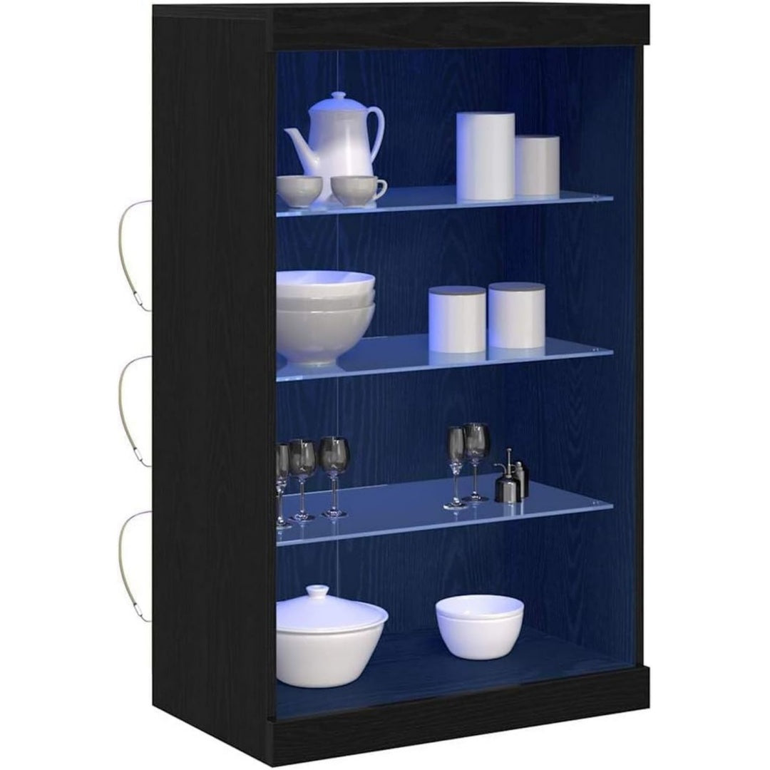 Buffet tendance contemporain bleu fonce