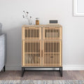 Buffet gris doux clair 60 x 30 x 75 cm