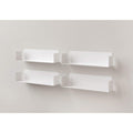 Bibliotheque gris clair pour un rangement pratique