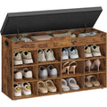 Polyvalent banc de rangement marron 30 x 100 x 55 cm