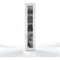 Vitrine pratique en metal et verre