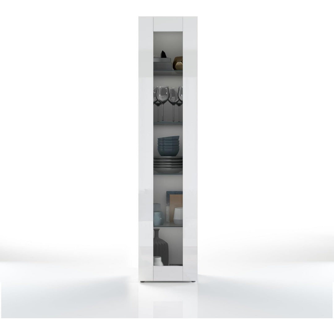 Vitrine pratique en metal et verre
