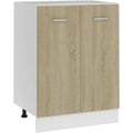 Rangement sur pied pratique marron