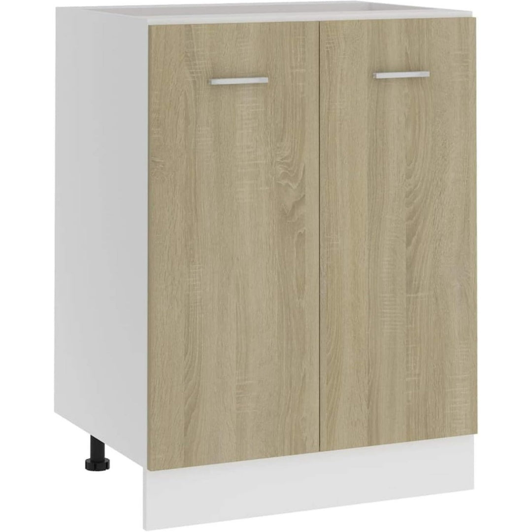 Rangement sur pied pratique marron